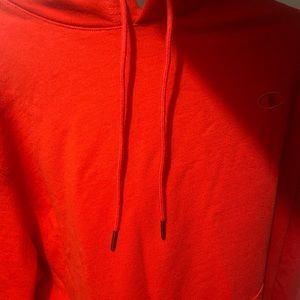 Red Champion Hoodie
